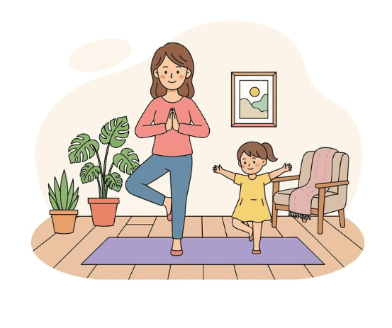 Child enjoying structured and play-based exercise therapy